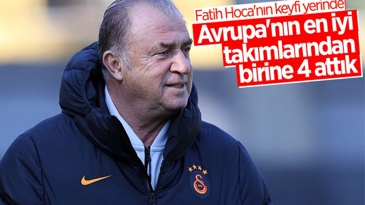 Fatih Terim: Bugün istenen ve özlenen Galatasaray vardı