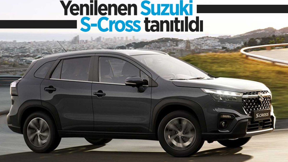 Suzuki S-Cross, yeni tasarımıyla tanıtıldı