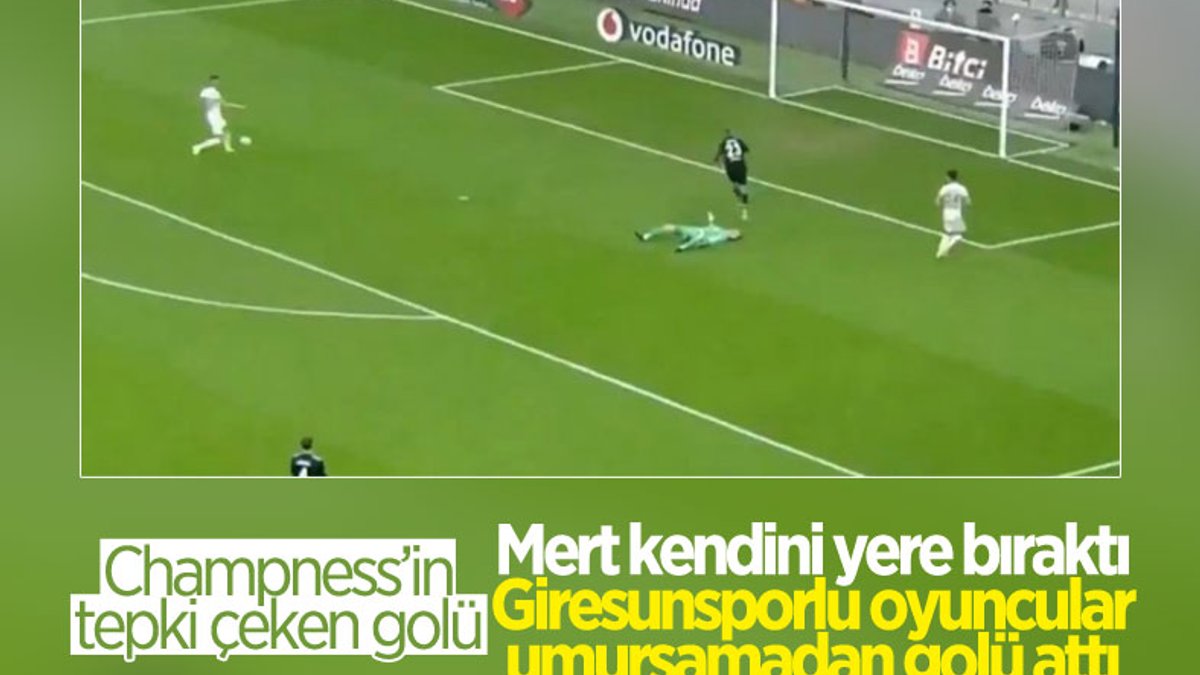 Giresunspor'un 4. golü tepki topladı