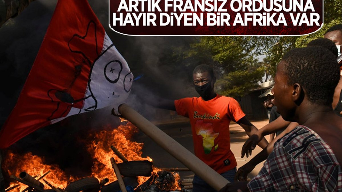 Fransa ordusuna ait konvoylar, Burkina Faso ve Nijer'de engellendi