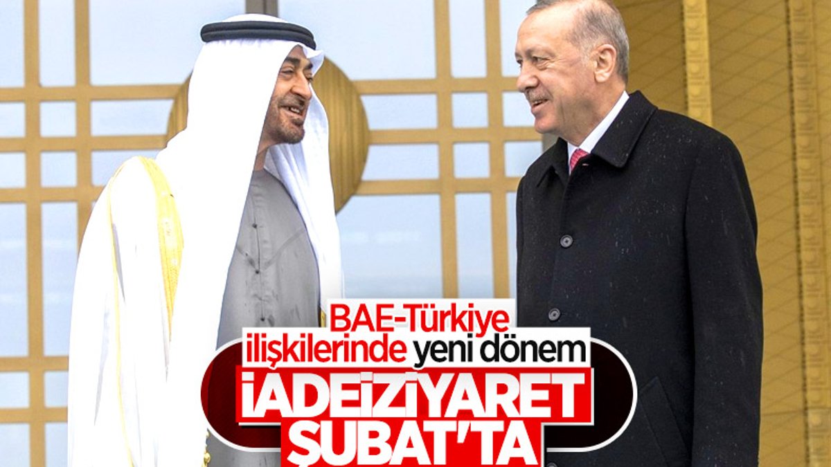 Cumhurbaşkanı Erdoğan, Birleşik Arap Emirlikleri'ne gidiyor