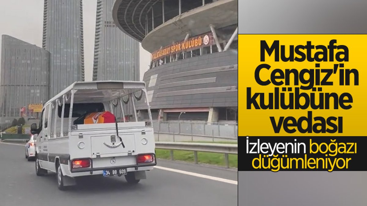 Mustafa Cengiz'in Galatasaray'a vedası