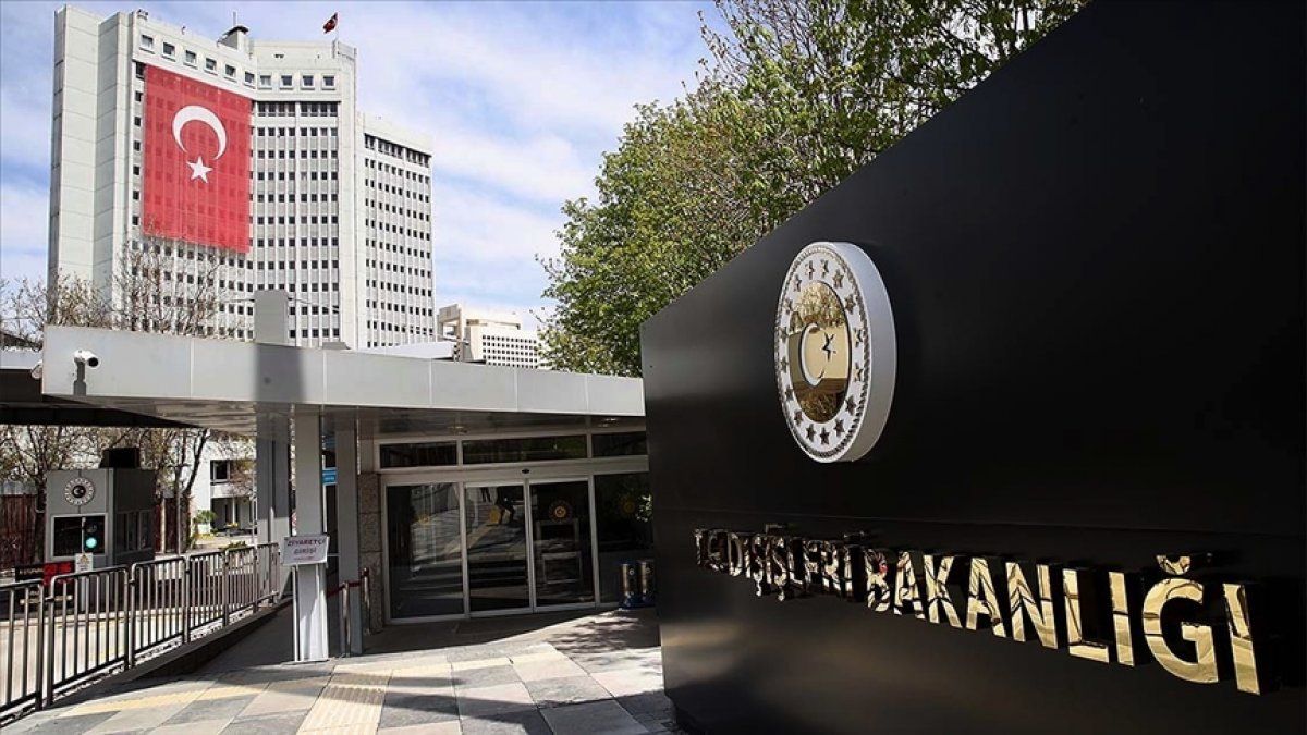 Dışişleri Bakanlığı'ndan Yunanistan'a kınama