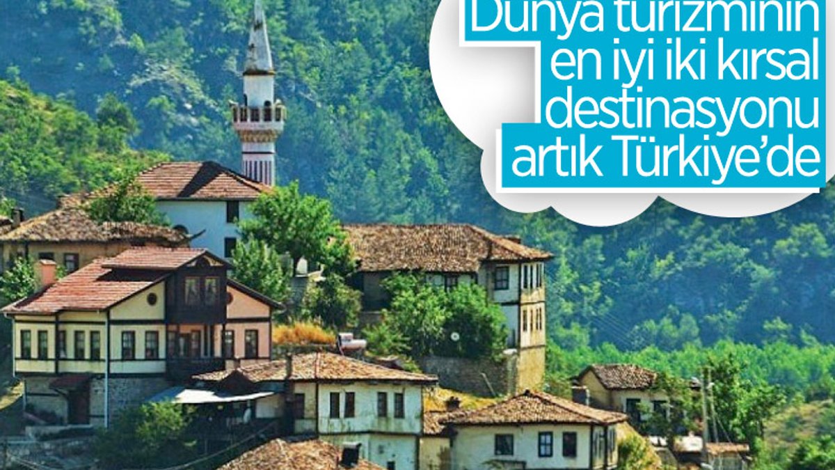 Mustafapaşa köyü ile Taraklı ilçesi, dünya turizminin en iyi iki kırsal destinasyonu seçildi