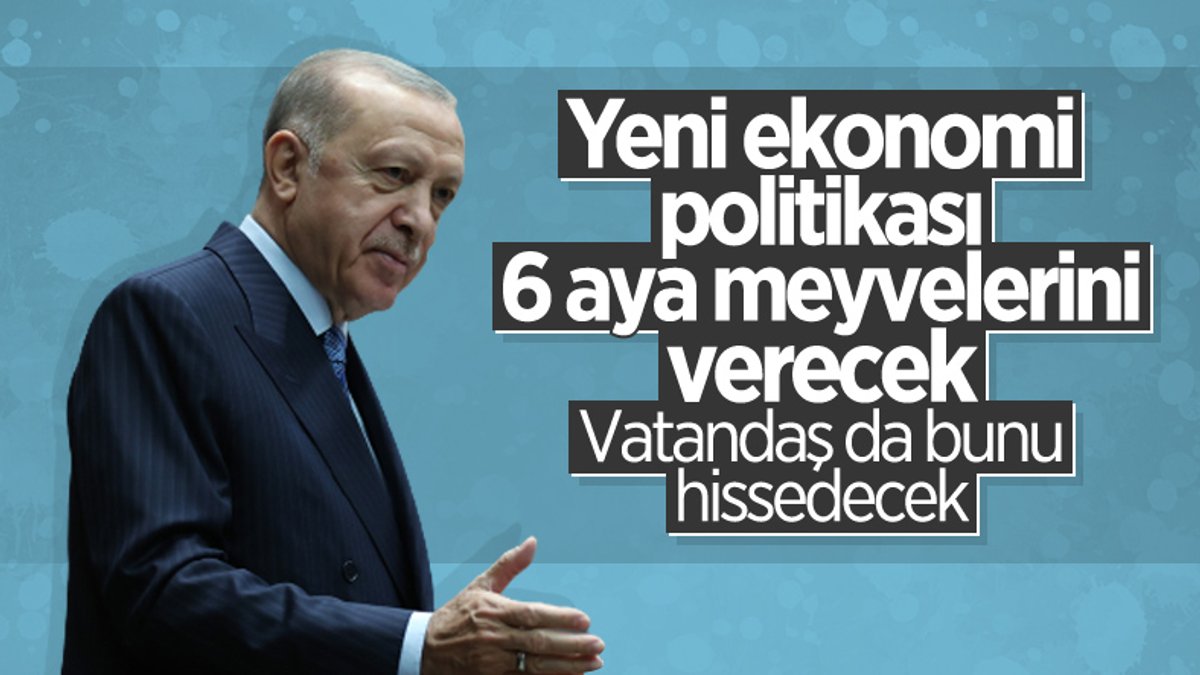 Cumhurbaşkanı Erdoğan, ekonomideki yol haritasını anlattı