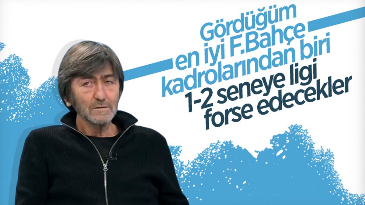 Rıdvan Dilmen: Fenerbahçe'nin kadrosu çok güçlü