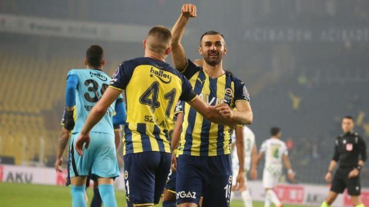 Fenerbahçe hücum hattı ilk kez sınıfı geçti