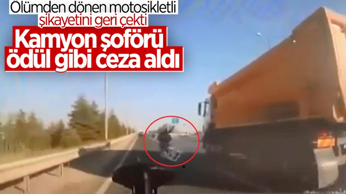 Ankara'da motosikletliye çarpan kamyon sürücüne 7 ay hapis
