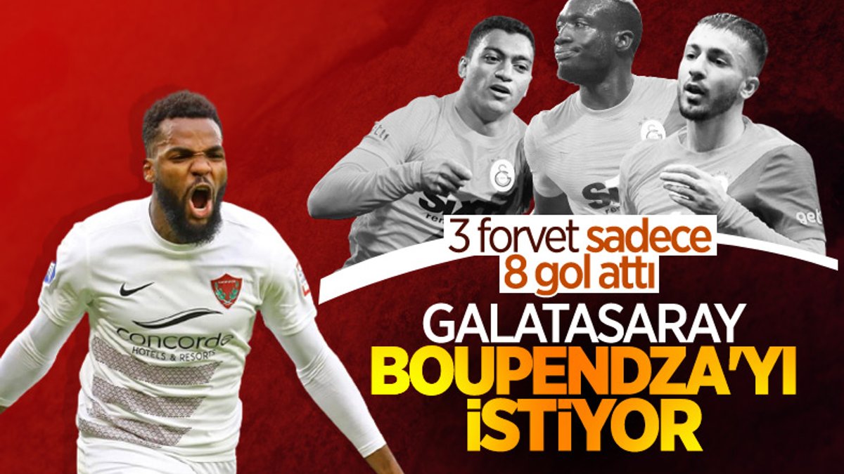 Galatasaray'da gündem Aaron Boupendza