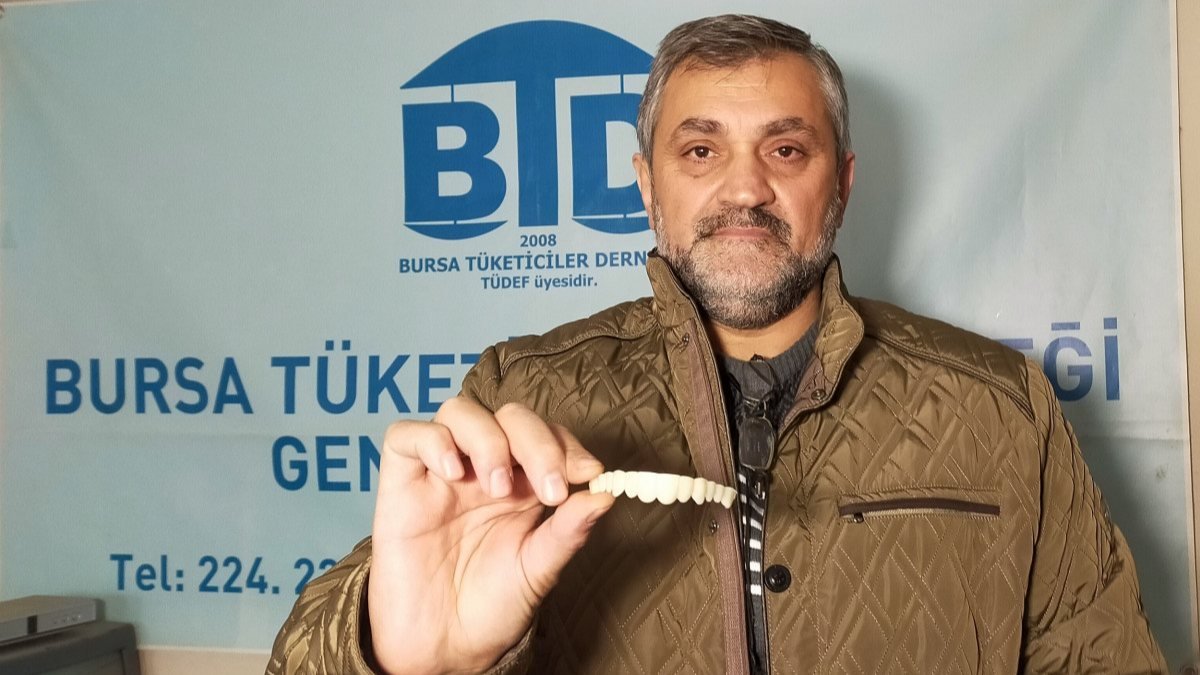 Bursa'da diş protezi siparişi veren adama kullanılmış ürün gönderdiler