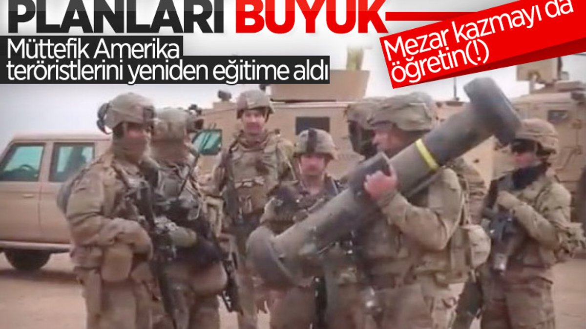 ABD askerleri ve PKK'nın ortak tatbikatı