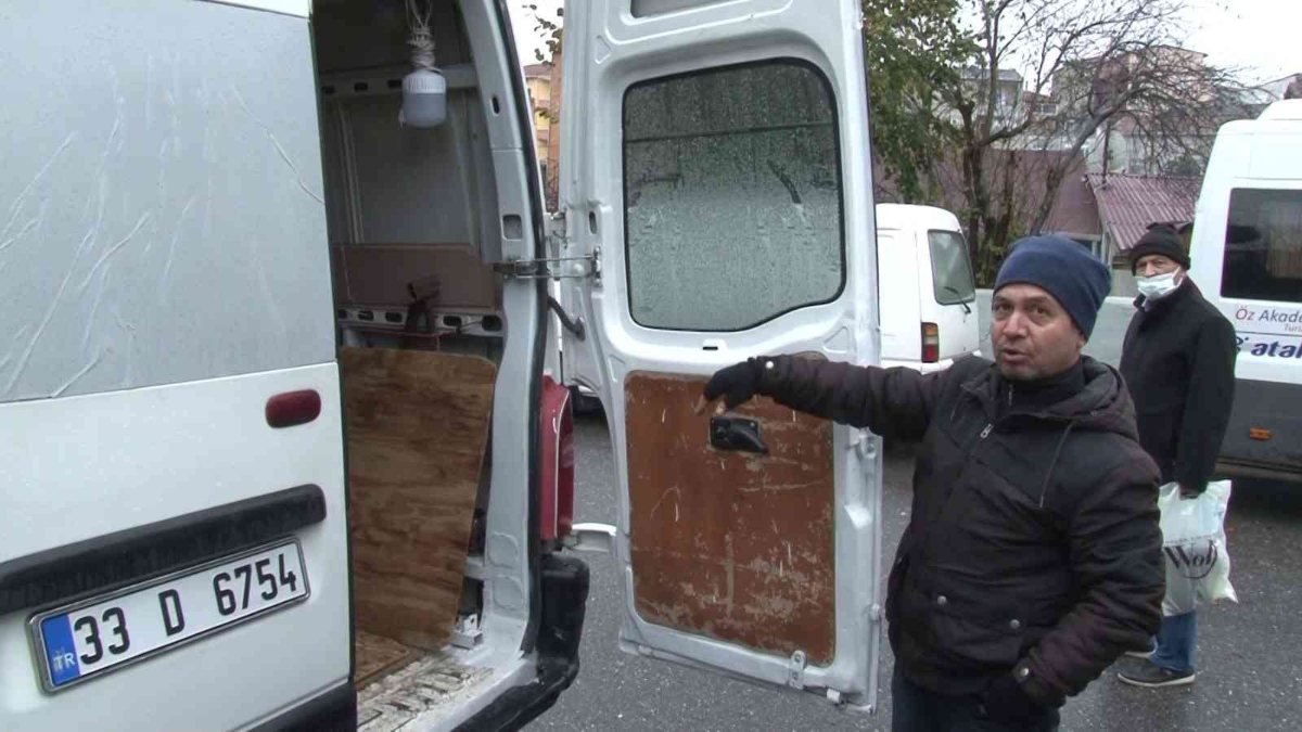 Çekmeköy'deki hırsızlar 50 bin TL'lik malı çalmaktan vazgeçti