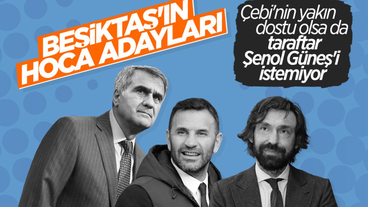 Beşiktaş'ta Sergen Yalçın sonrası teknik direktör adayları