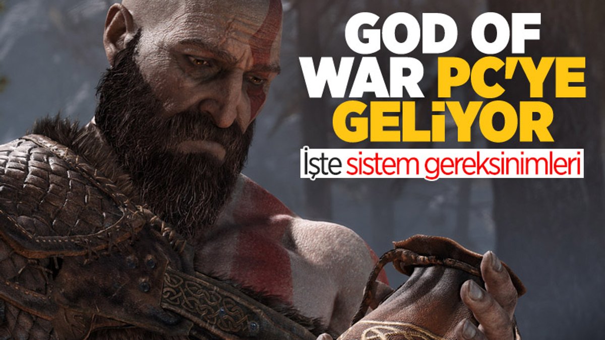 Efsane oyun God of War PC'ye geliyor: İşte sistem gereksinimleri