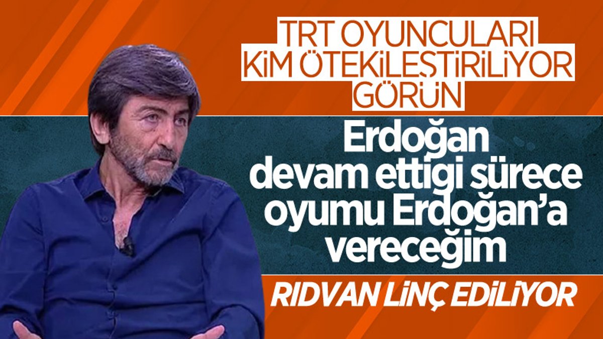 Rıdvan Dilmen oyunu Cumhurbaşkanı Erdoğan'a vereceğini açıkladı