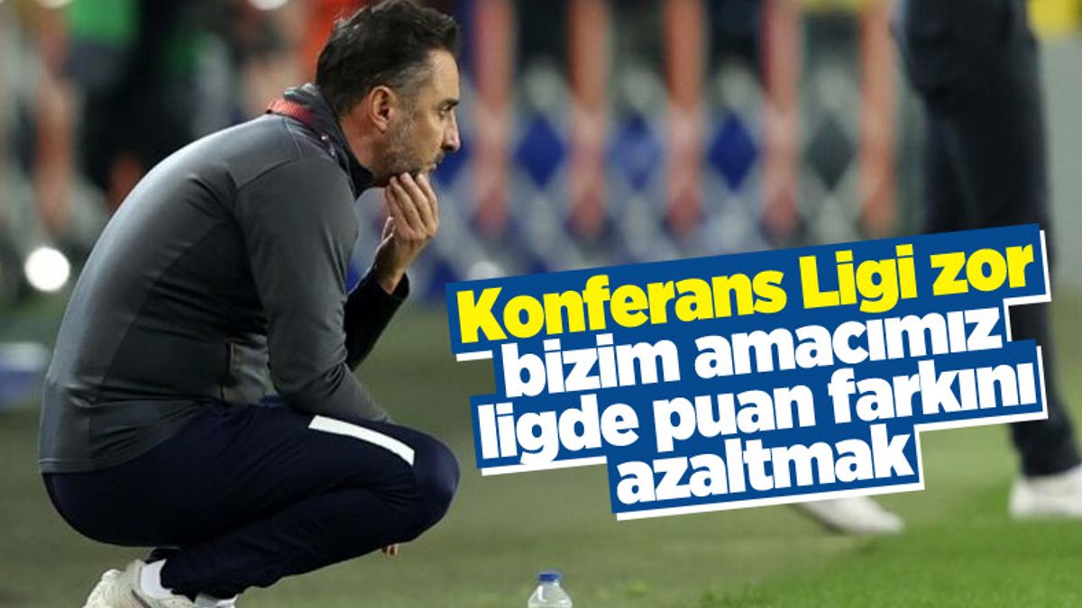 Vitor Pereira Eintracht Frankfurt maçının ardından konuştu