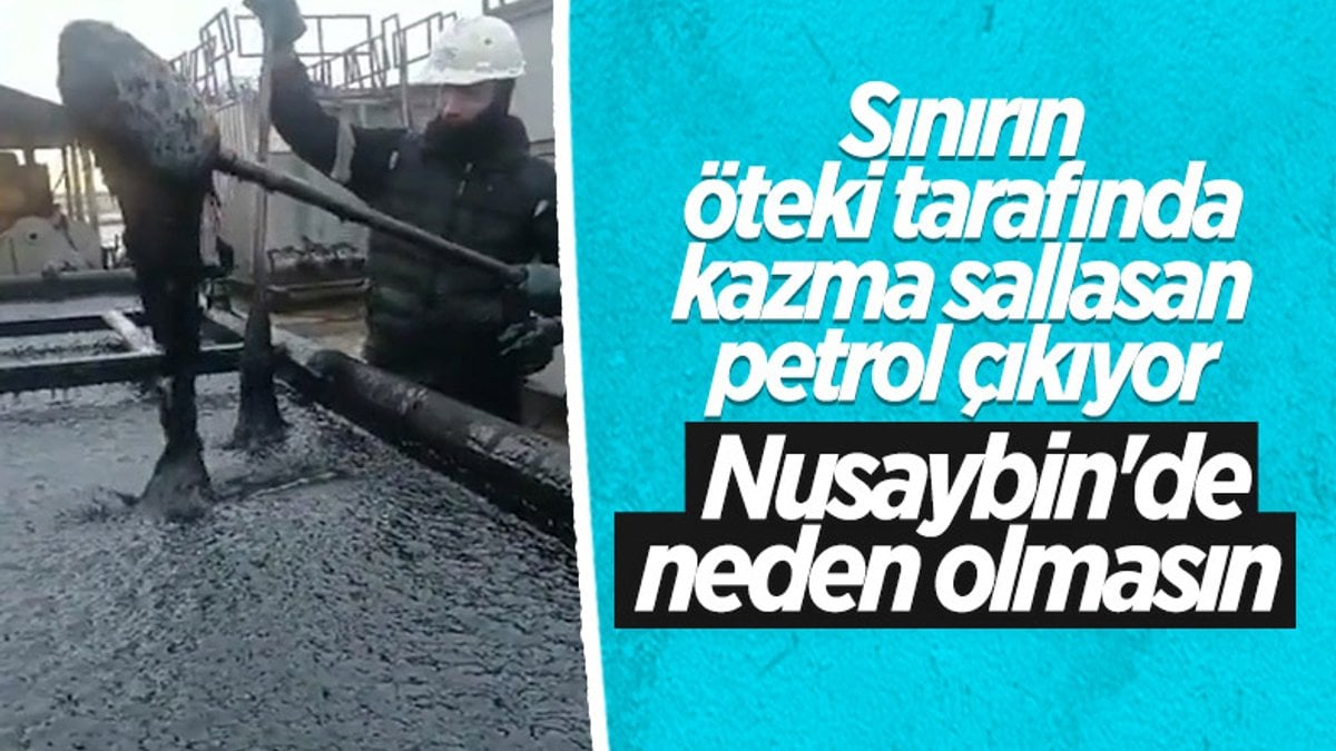 Türkiye-Suriye sınırında petrol keşfedildi