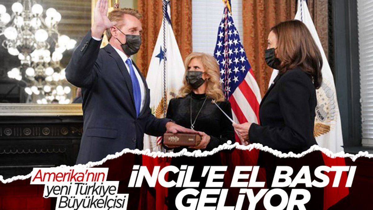 ABD'nin yeni Türkiye Büyükelçisi Jeff Flake yemin etti