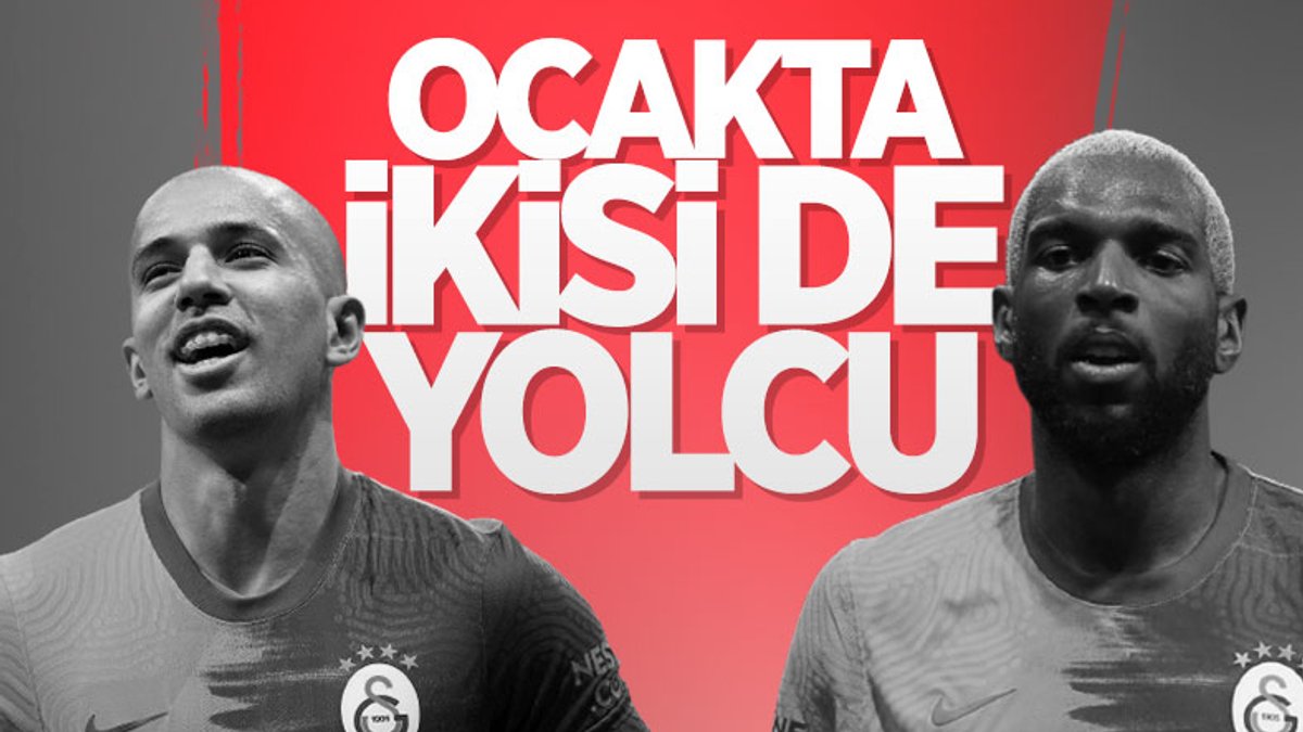 Galatasaray'da Ryan Babel ve Sofiane Feghouli yolcu