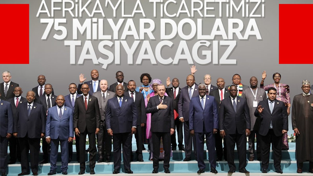 Cumhurbaşkanı Erdoğan'ın Türkiye-Afrika Ortaklık Zirvesi'ndeki konuşması