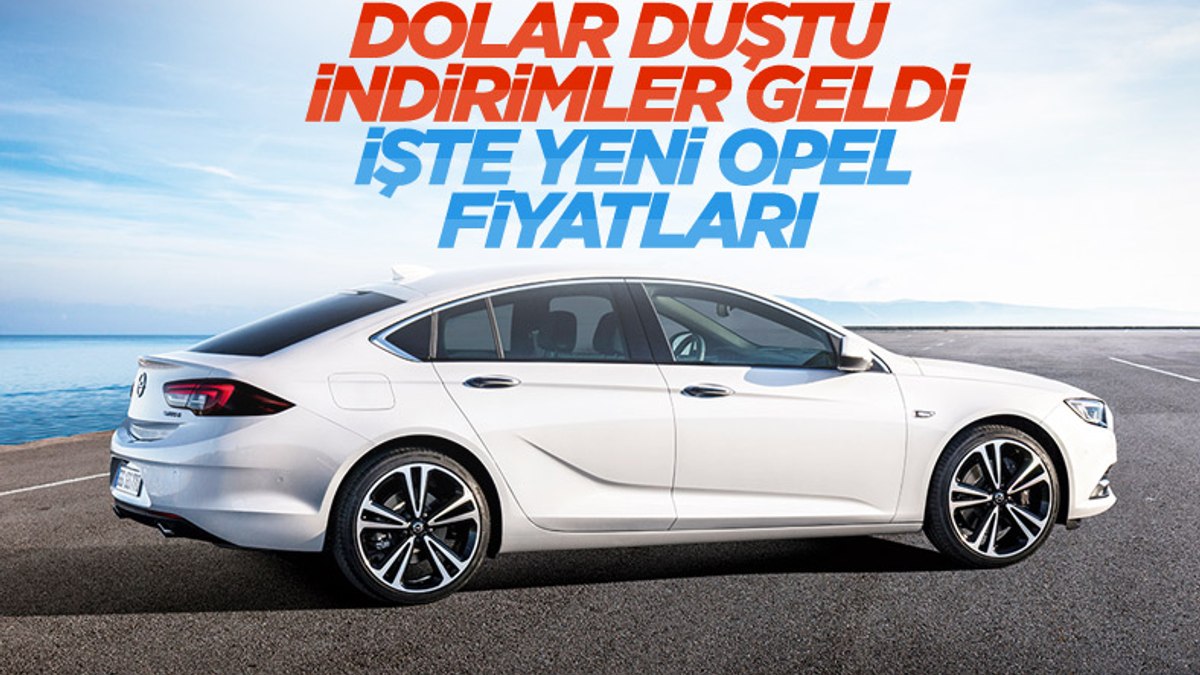 Opel, otomobil fiyatlarında 88 bin TLye varan indirimler yaptı: İşte güncel fiyat listesi