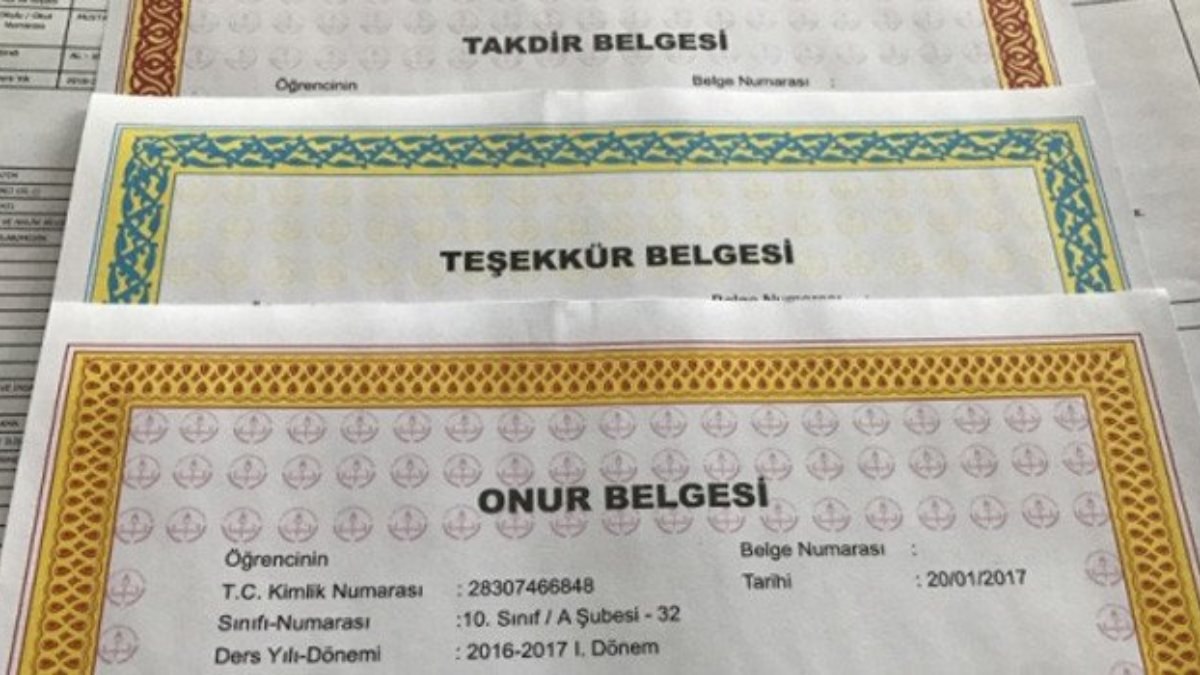 Takdir teşekkür bekleyenler dikkat: 5 gün devamsızlık yapan...