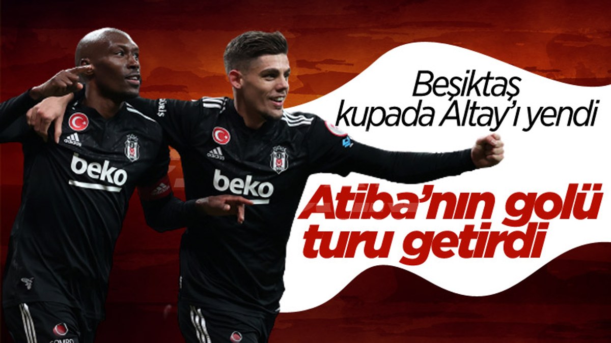 Beşiktaş Ziraat Türkiye Kupası'nda son 16'da