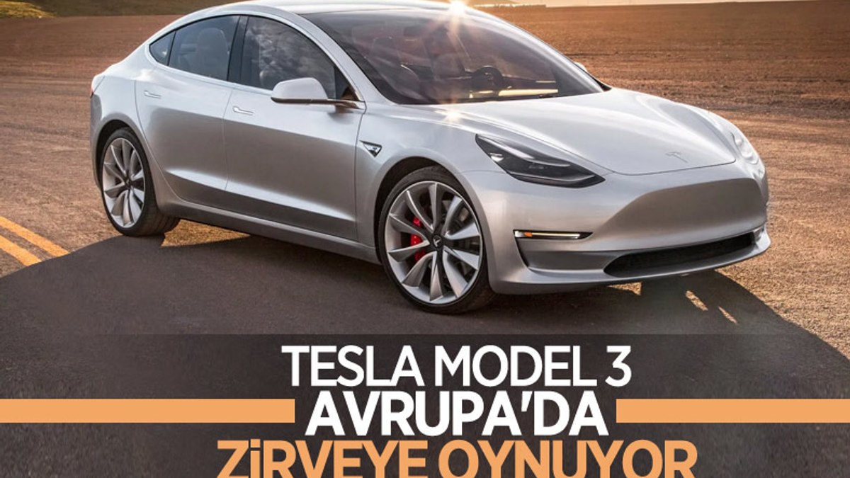 Tesla Model 3, 2021de Avrupada en çok satılan elektrikli araç olacak
