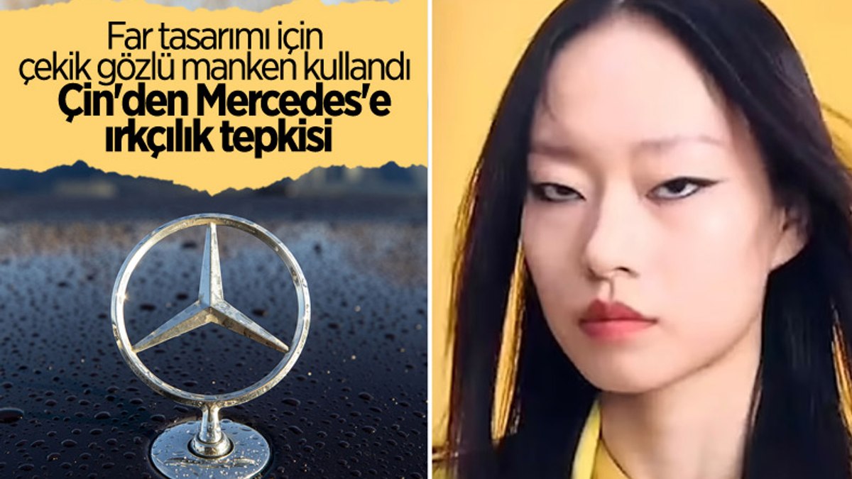 Alman devi Mercedese Çinde ırkçılık suçlaması