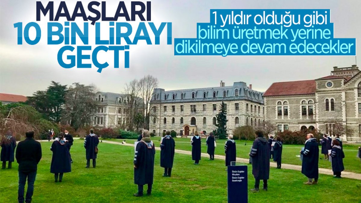 Boğaziçi Üniversitesi’nde protestolar sürüyor