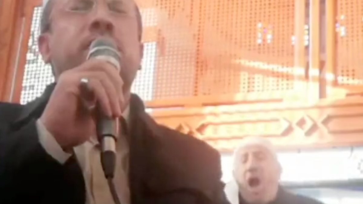 Allah diyen yaşlı adam Üsküdar'daki cami imamını korkuttu