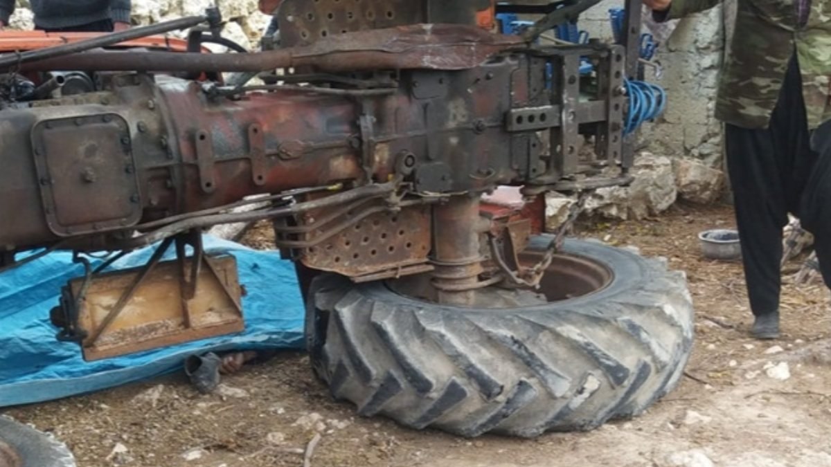 Osmaniye'de 14 yaşındaki genç kullandığı traktörün altında can verdi