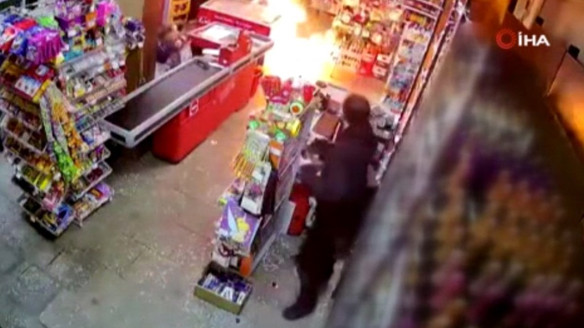 Rusya'da bir kişi, kendisine alkol satmayan marketi ateşe verdi
