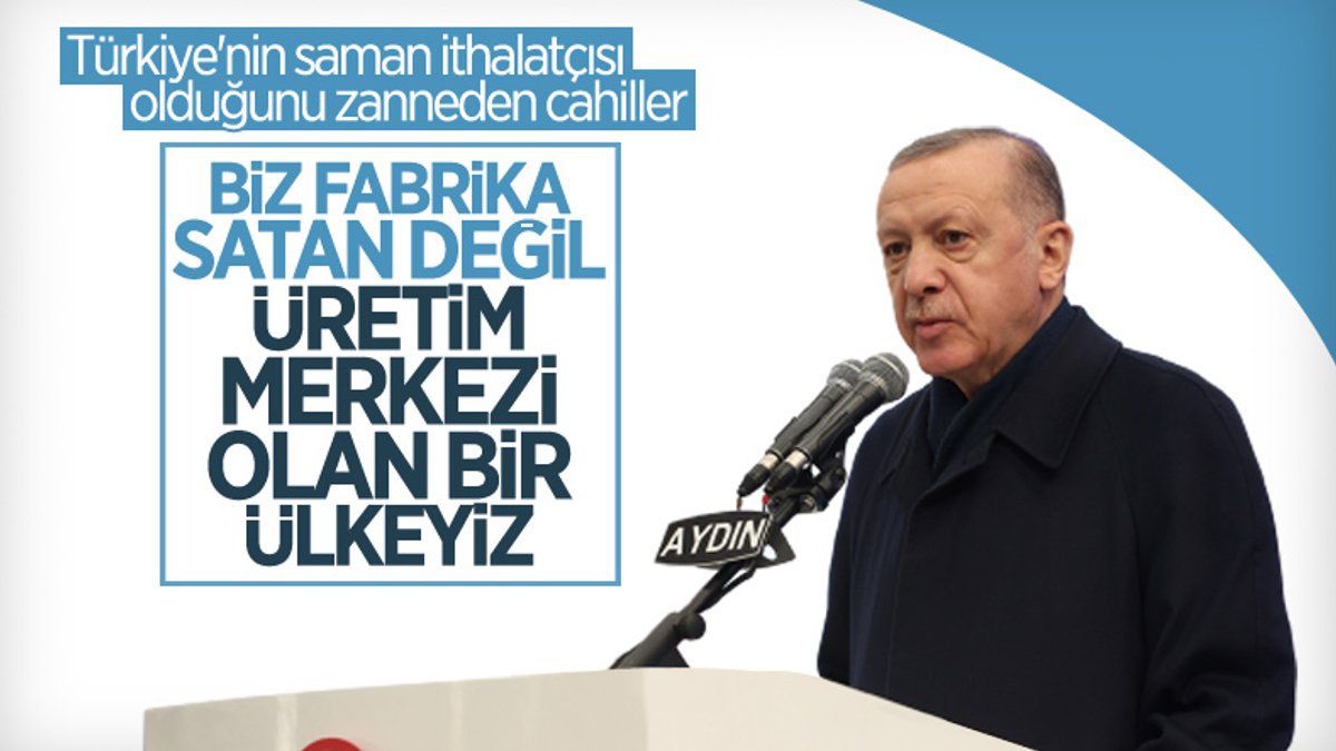 Cumhurbaşkanı Erdoğan: Tüm yatırımcılara destek vermeyi görev biliyoruz