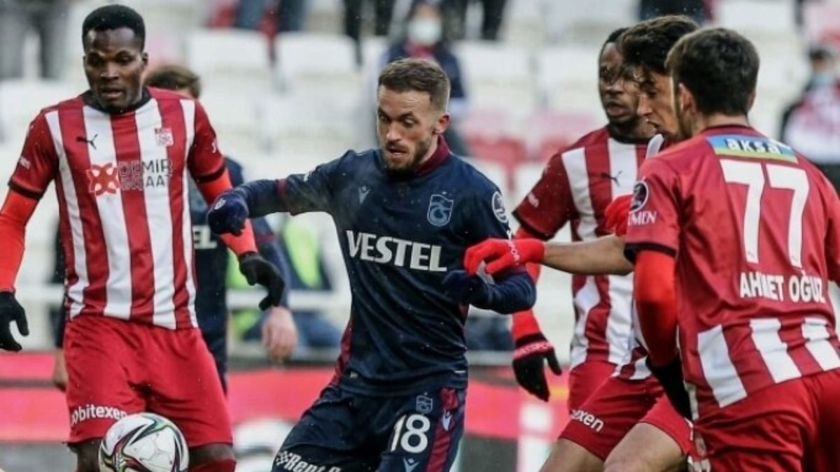 Edin Visca'nın Trabzonspor'daki ilk maç performansı