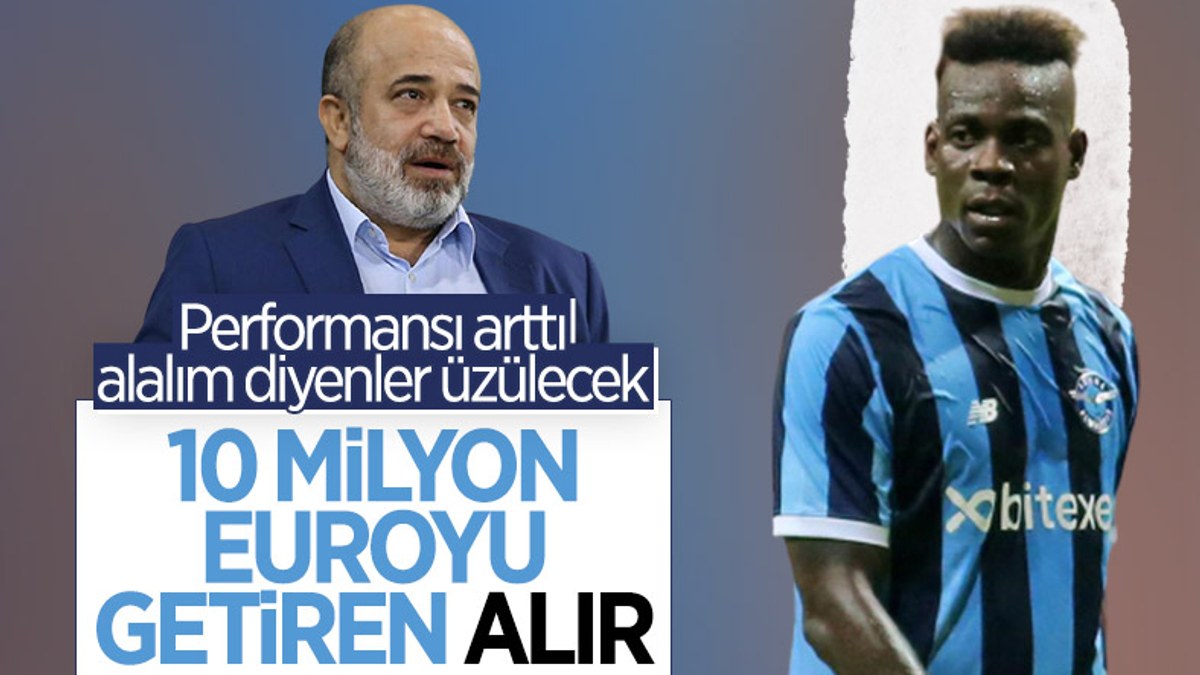 Murat Sancak'tan Balotelli açıklaması