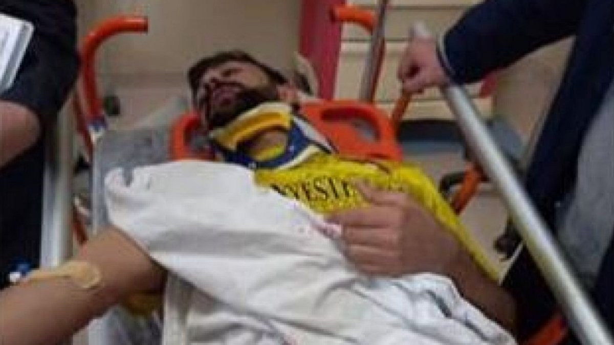 Erganispor ile Licespor maçında kavga: 10 futbolcu yaralandı