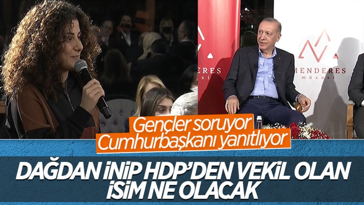 Cumhurbaşkanı Erdoğan'a teröristle fotoğrafı çıkan HDP'li soruldu