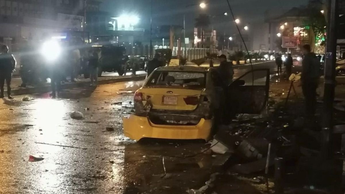 Bağdat'ta iki ayrı yerde patlama: 2 yaralı
