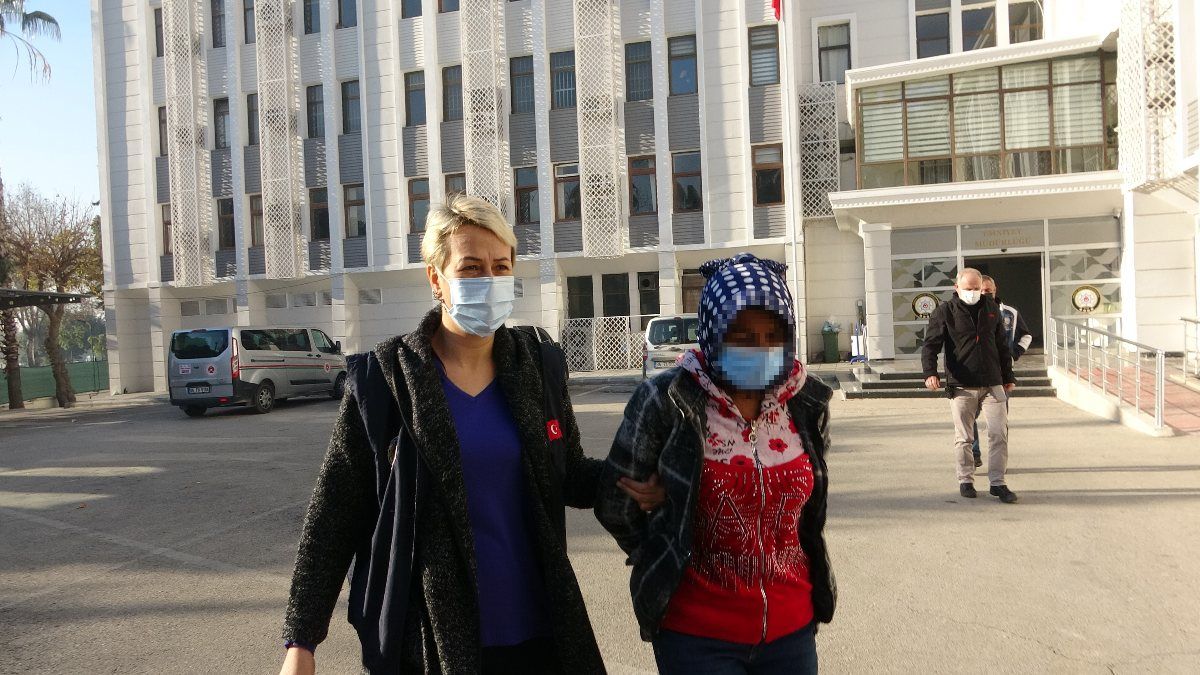 Mersin'de hapis cezası bulunan kadın polisten kaçamadı