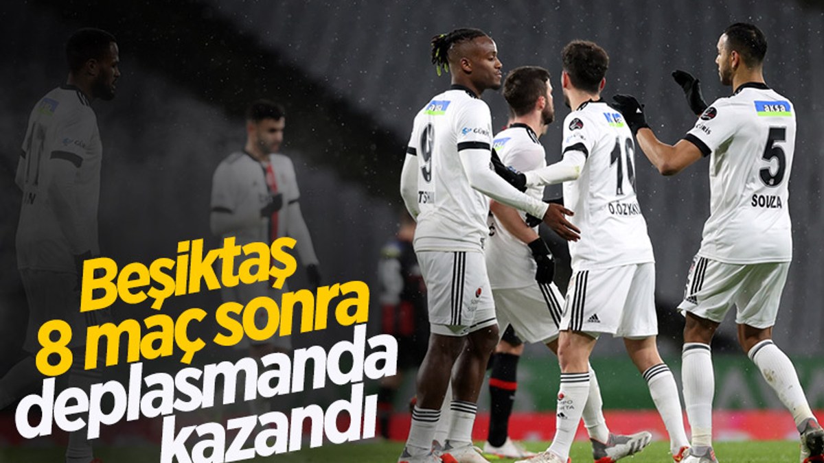 Beşiktaş, Fatih Karagümrük'ü mağlup etti
