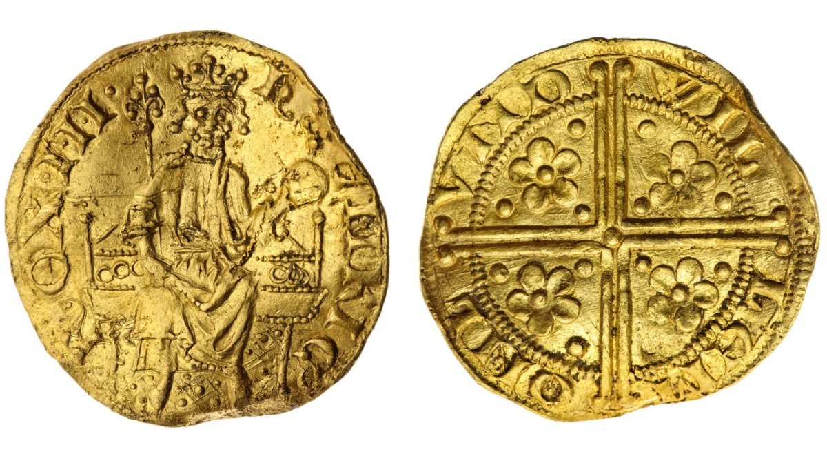İngiltere'de 3. Henry'e ait en eski altın sikke bulundu