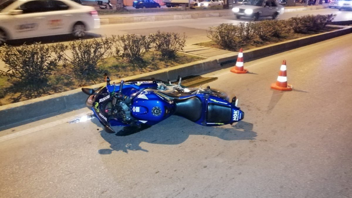 Antalya’da motosiklet kazası meydana geldi: 1 ölü