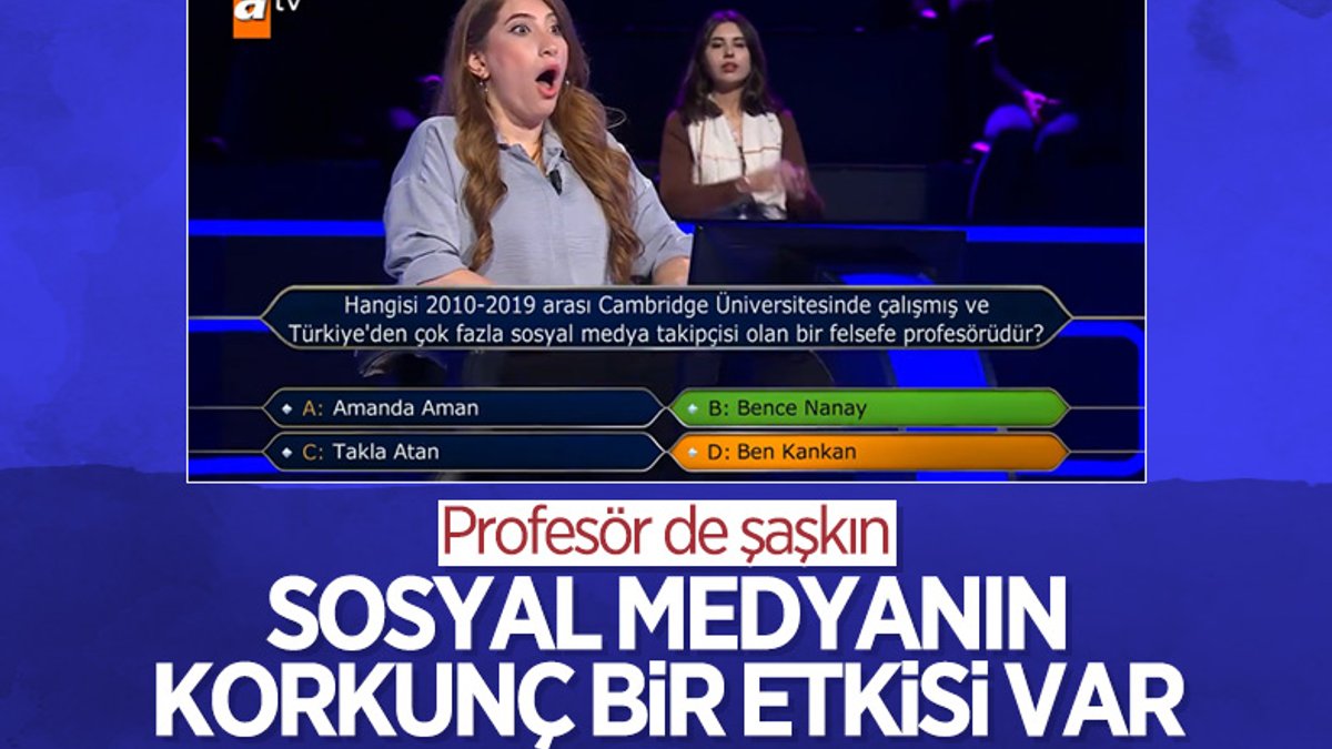 Adı TV yarışmasında sorulan felsefeci Bence Nanay: Türkiye'de gördüğüm ilgiden şaşkın ama memnunum