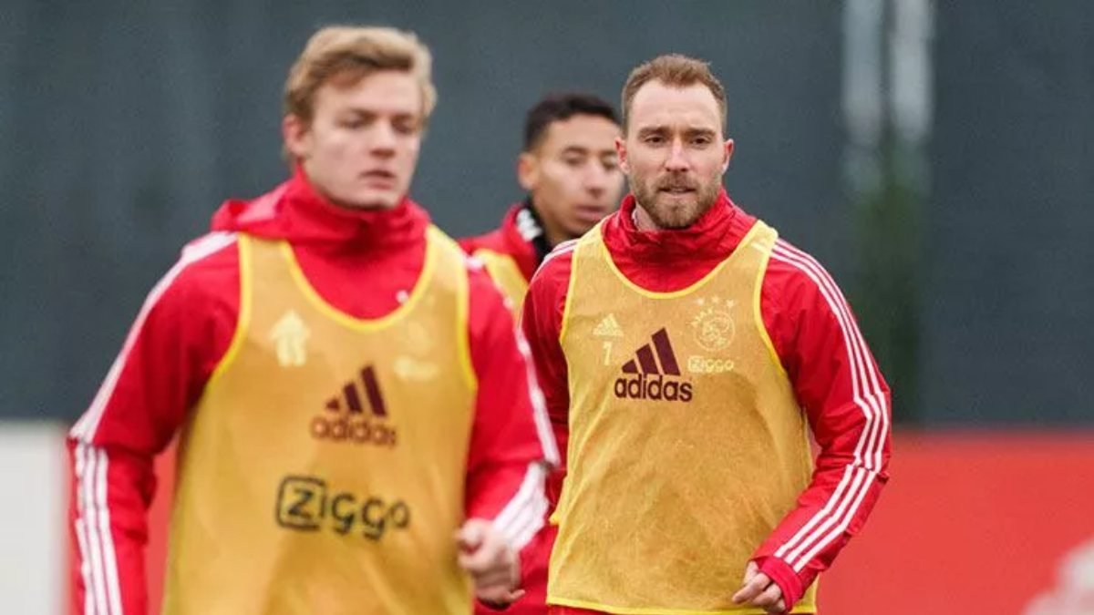 Christian Eriksen Ajax'ta idmanlara çıkacak