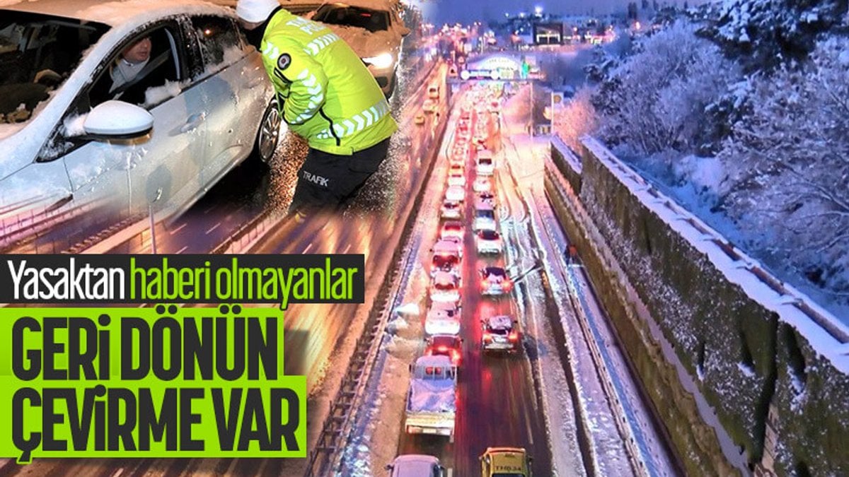 İstanbul'da köprüler ve Avrasya Tünelinde polis kontrolü