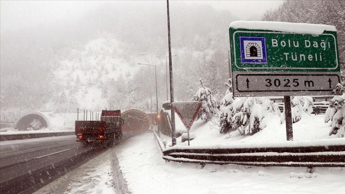 Bolu Dağı Tüneli trafiğe açık mı? İstanbul-Ankara yolu son durum