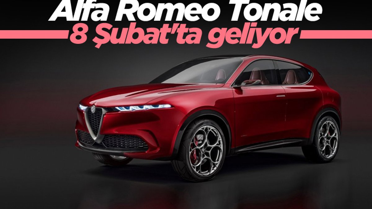 Türkiye'ye de gelecek Alfa Romeo Tonale, 8 Şubat'ta tanıtılacak
