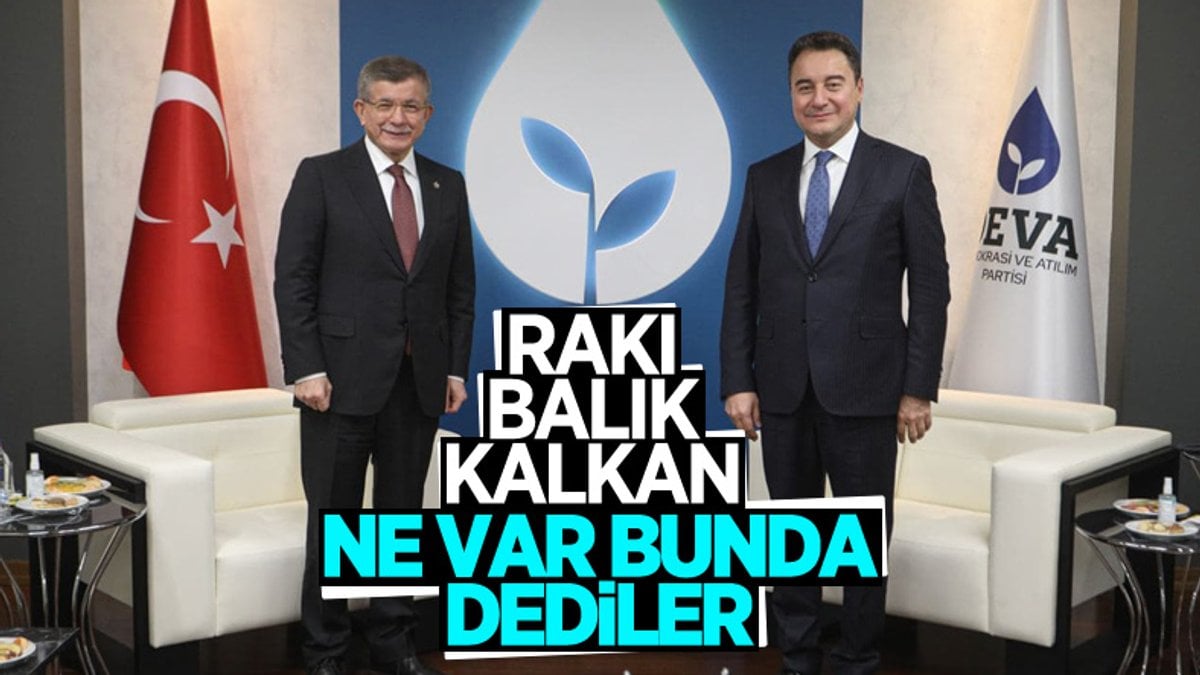 Ali Babacan ve Ahmet Davutoğlu'ndan Ekrem İmamoğlu'na destek