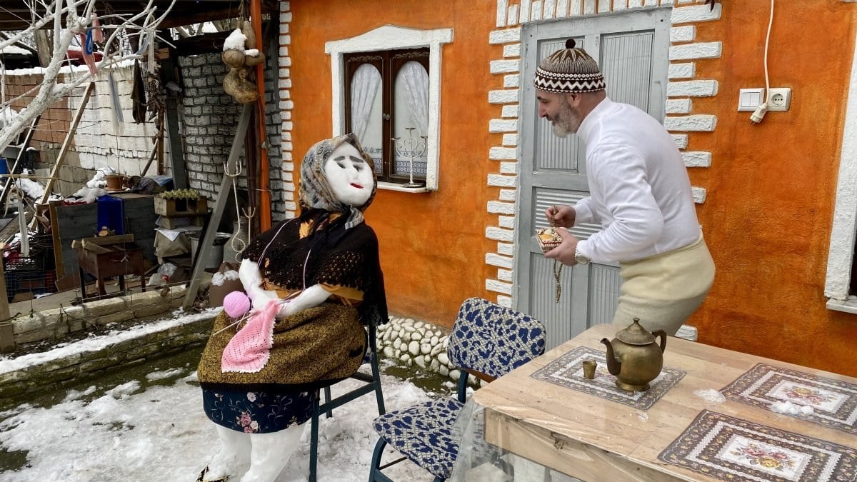 Bursa’da kardan yaşlı kadın yaptı